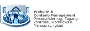 Website & Content-Management - Personalization, Access Control, Workflows & Multi-Language